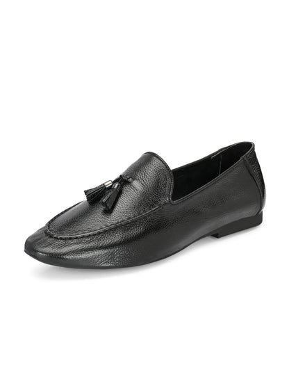 Premium Genuine Leather Tassel Loafers for Men