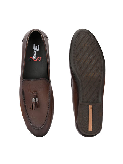 Premium Genuine Leather Tassel Loafers for Men