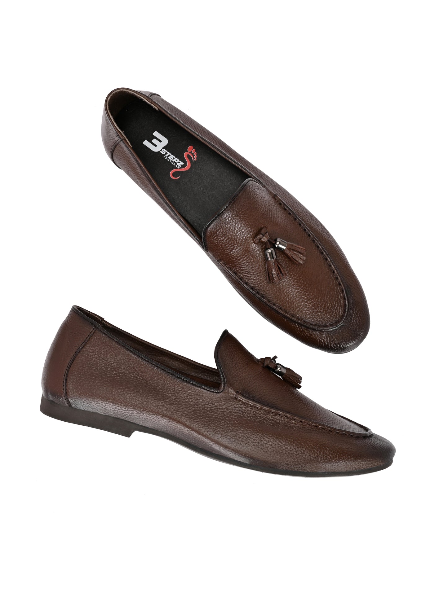 Premium Genuine Leather Tassel Loafers for Men