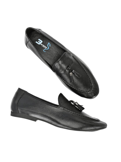Premium Genuine Leather Tassel Loafers for Men
