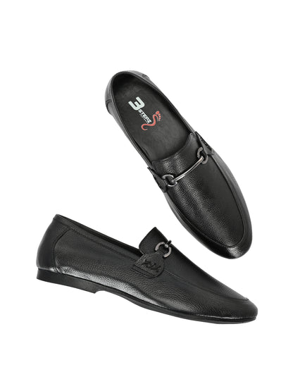 Premium Handcrafted Leather Horsebit Loafers for Men in Brown and Black