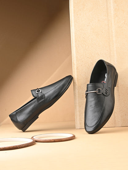 Premium Handcrafted Leather Horsebit Loafers for Men in Brown and Black