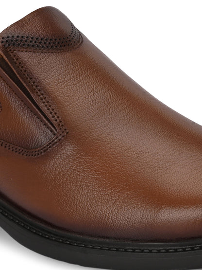 Premium  brown Stylish Leather Loafers for Men