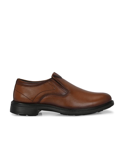 Premium  brown Stylish Leather Loafers for Men