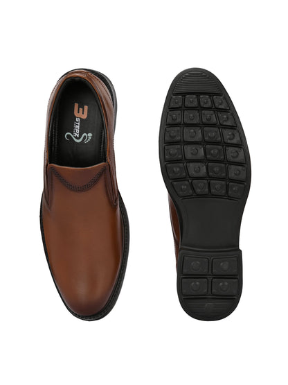 Premium  brown Stylish Leather Loafers for Men