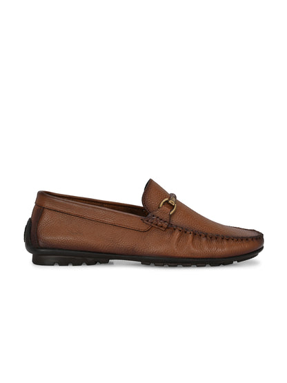 Premium dark brown Leather Loafers for Men